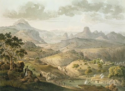 View near the Village of Asceriah, in Abyssinia (engraved by Daniel Havell, 1809) by Henry Salt